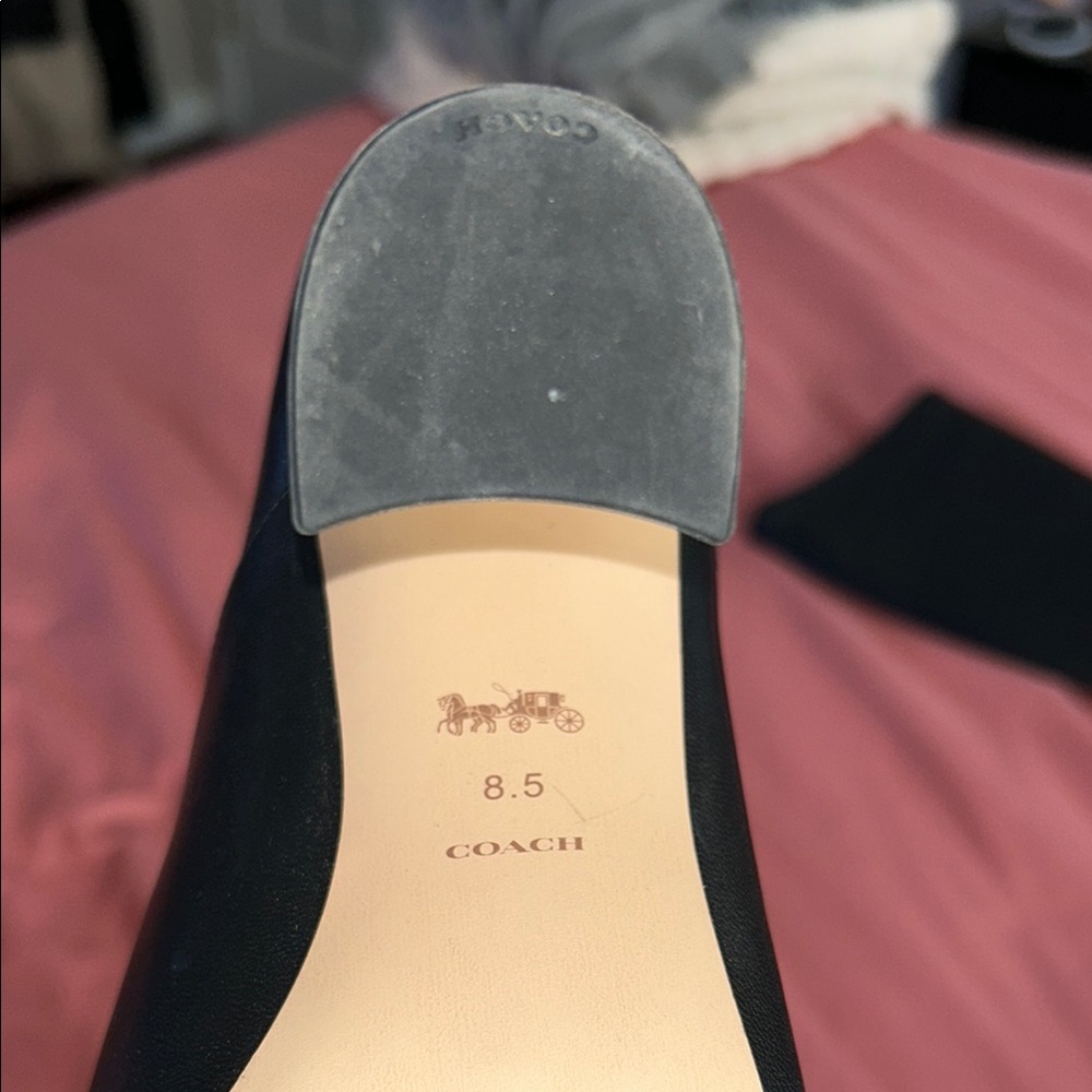 Coach Black Heeled Boots - Picture 6 of 10